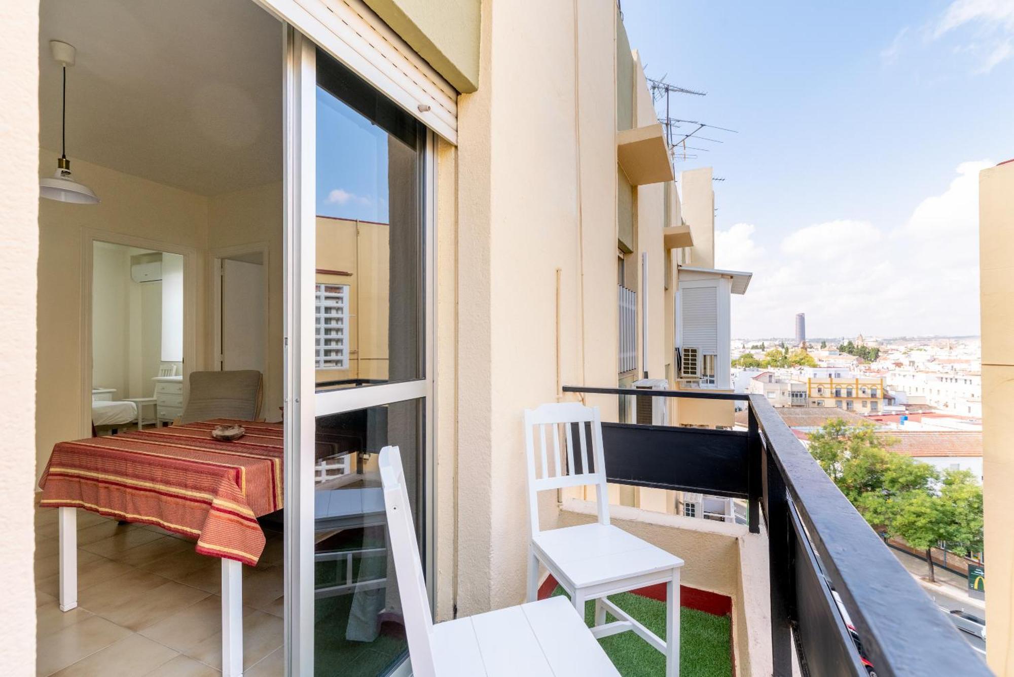 Apartamento Familiar Maria Auxiliadora Sevilha Exterior foto